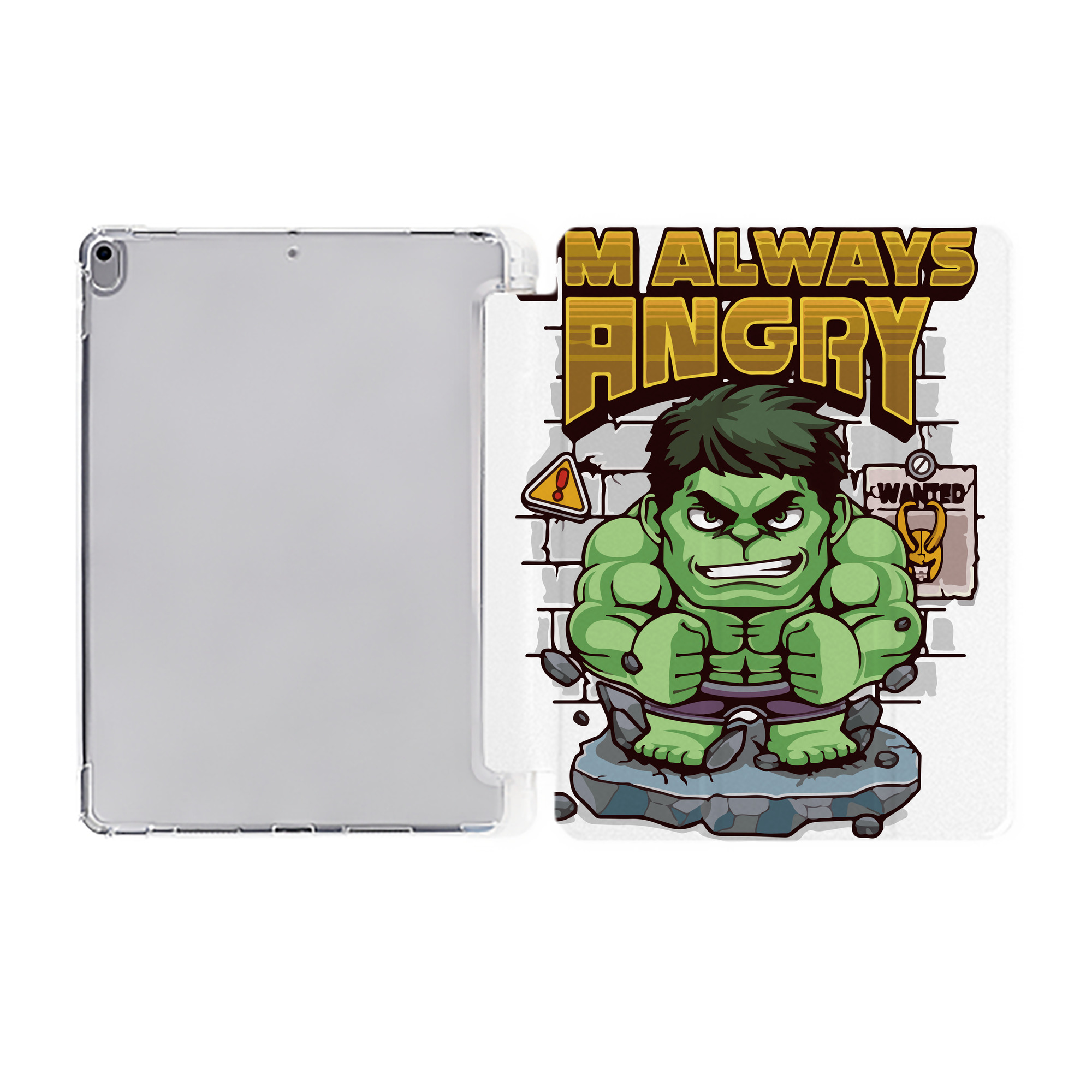 （画像用） アベンジャーズ The Avengers IPad ケース ペン収納付き 三つ折りスタンド PUレザー×シリコン 対応機種9.5/10.5/10.9インチ